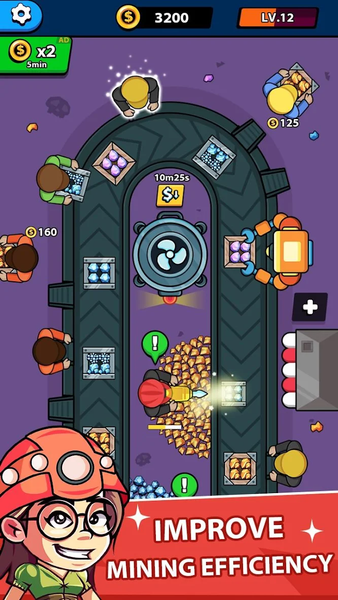 Idle Miner Tycoon - Gold Miner - عکس بازی موبایلی اندروید