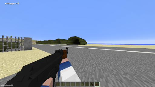 Gun mod for minecraft - Image screenshot of android app