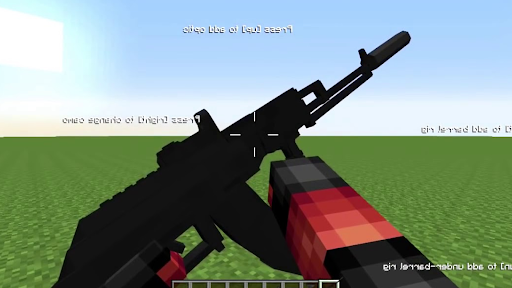 Gun mod for minecraft - Image screenshot of android app