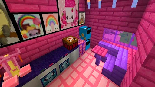 Kawaii World mod for minecraft - عکس برنامه موبایلی اندروید