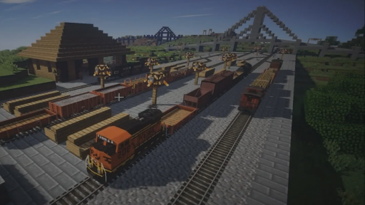 Train mods for minecraft - Image screenshot of android app