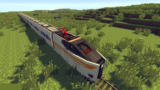 Train mods for minecraft - Image screenshot of android app