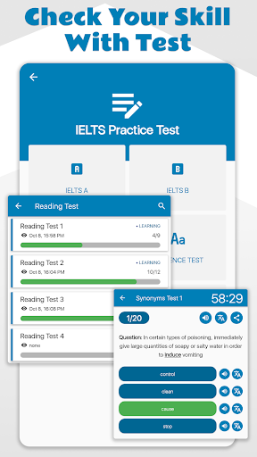 IELTS Test - عکس برنامه موبایلی اندروید