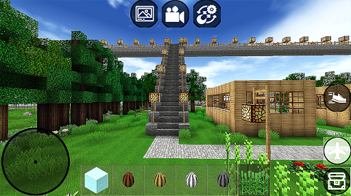 Minicraft Block Crafting 3D Game - Gameplay image of android game