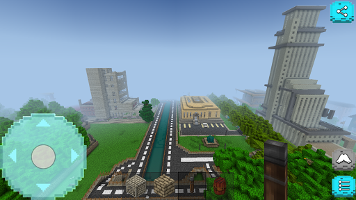 Mini Modern City Craft - Gameplay image of android game