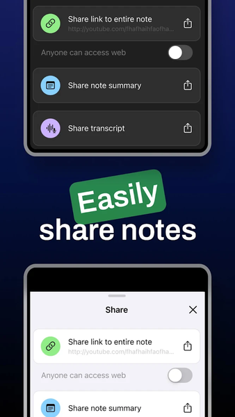 AI Note Taker: Meeting Minutes - عکس برنامه موبایلی اندروید