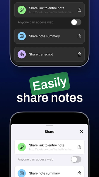 AI Note Taker: Meeting Minutes - عکس برنامه موبایلی اندروید