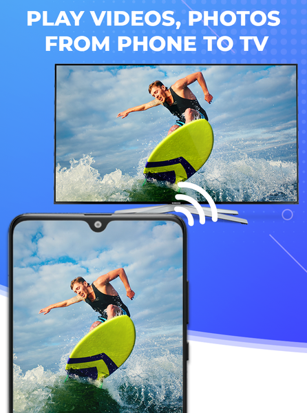 Screen mirroring - Cast to TV - Image screenshot of android app