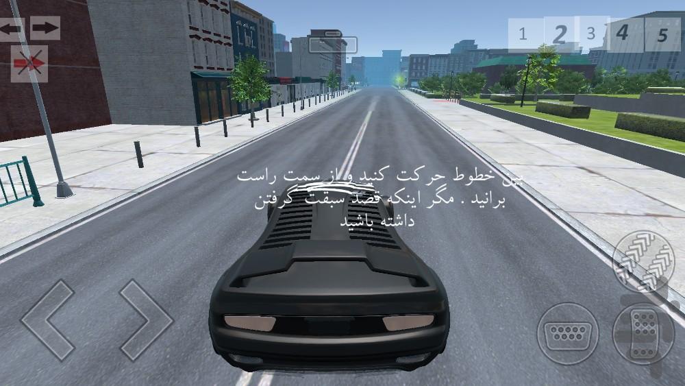 Driving simulator - Gameplay image of android game