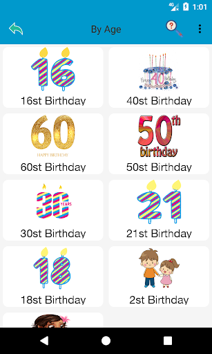 Birthday Wishes Messages - Image screenshot of android app