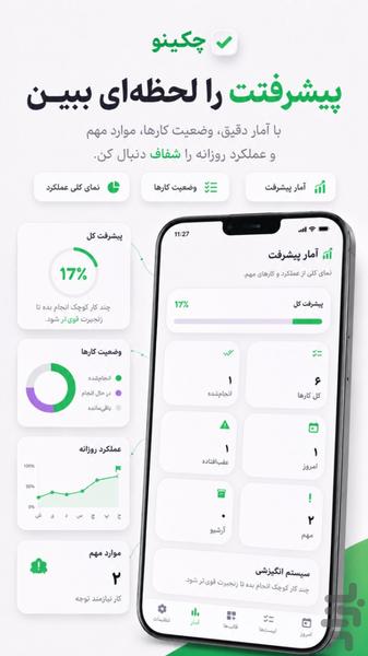 چکینو | چک لیست - عکس برنامه موبایلی اندروید