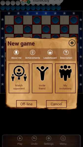 American Checkers - Gameplay image of android game
