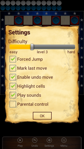 American Checkers - Gameplay image of android game