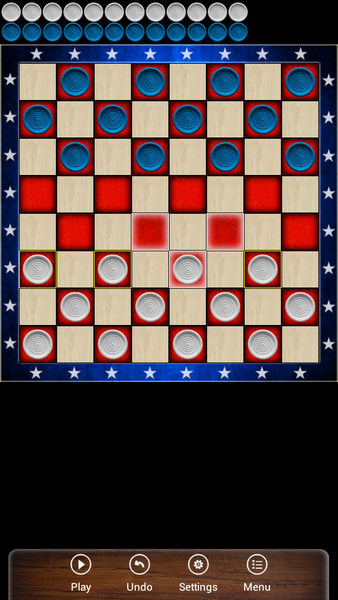 American Checkers - عکس بازی موبایلی اندروید