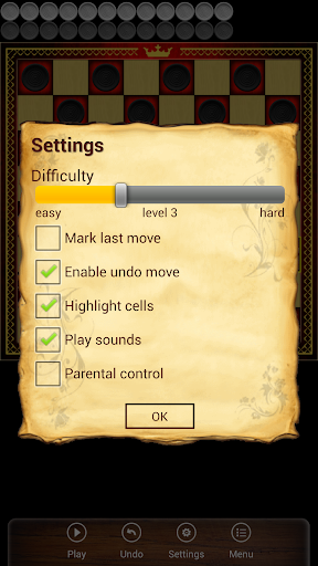Spanish Damas - Online - Gameplay image of android game