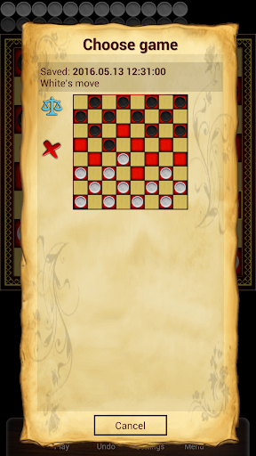 Spanish Damas - Online - Gameplay image of android game