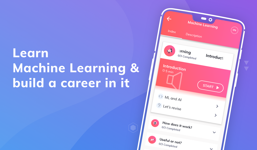 Learn Machine Learning - Image screenshot of android app