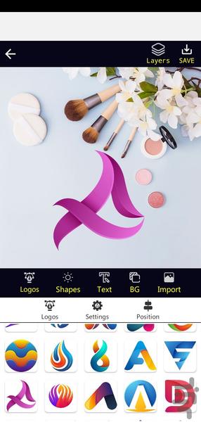 لوگوساز فوق پیشرفته۲۰۲۲ - عکس برنامه موبایلی اندروید