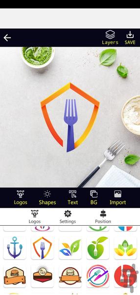 لوگوساز فوق پیشرفته۲۰۲۲ - عکس برنامه موبایلی اندروید