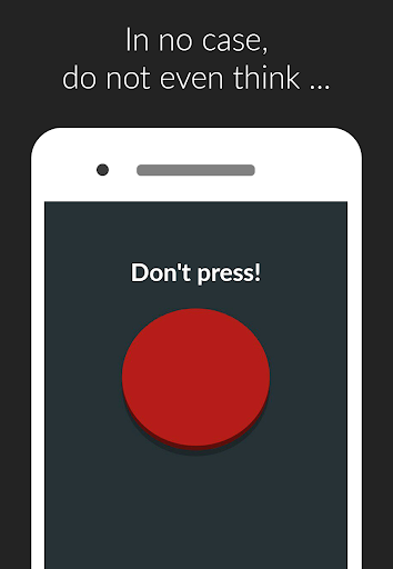 Red button: do not disturb, clicker games, not not - عکس بازی موبایلی اندروید