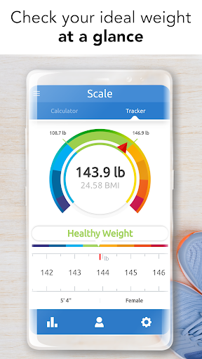 Ideal Weight - BMI Calculator - عکس برنامه موبایلی اندروید