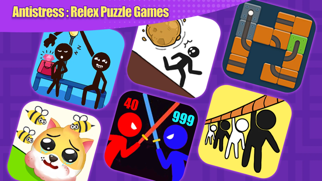 Antistress: Relax Puzzle games - عکس بازی موبایلی اندروید