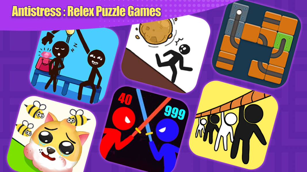 Antistress: Relax Puzzle games - Gameplay image of android game