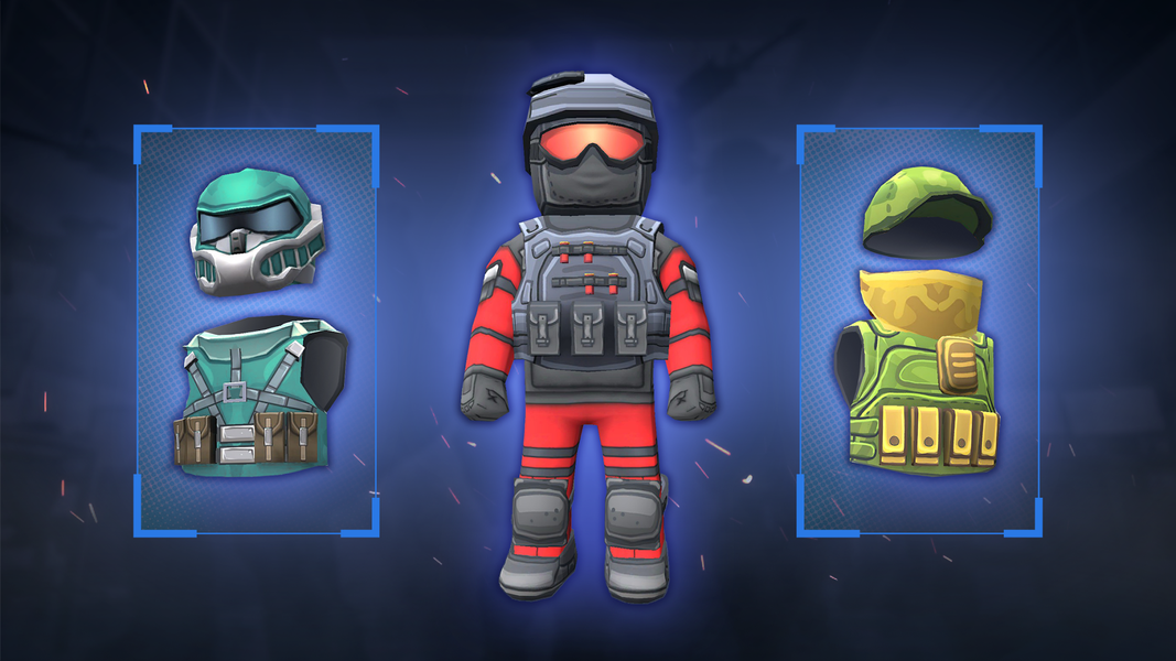 Royale Gun Battle: Pixel Shoot - Gameplay image of android game