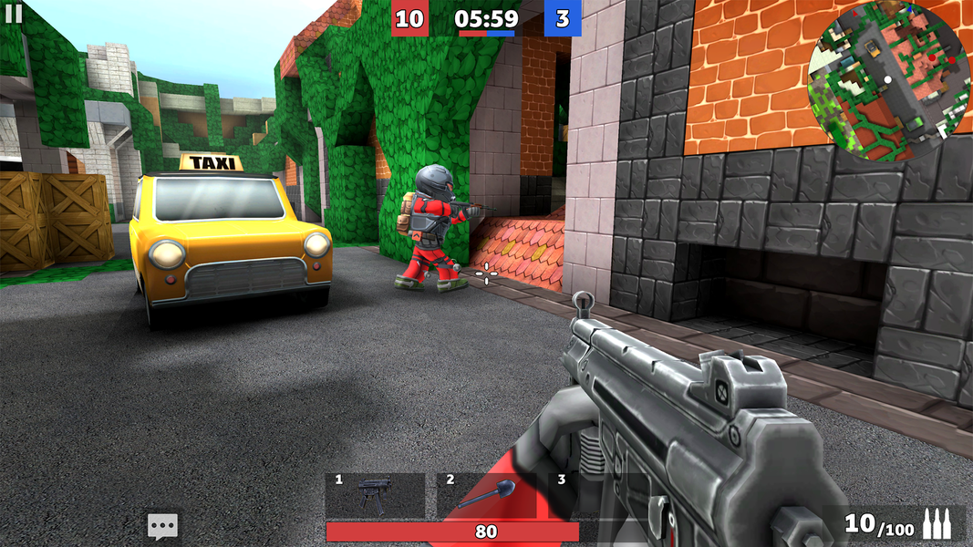 Royale Gun Battle: Pixel Shoot - Gameplay image of android game