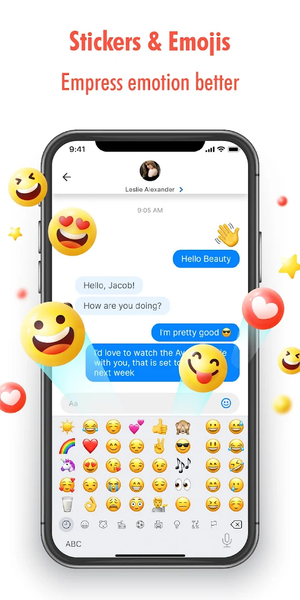 Color SMS Messenger - عکس برنامه موبایلی اندروید