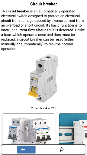 Electricians' Handbook: Manual - Image screenshot of android app