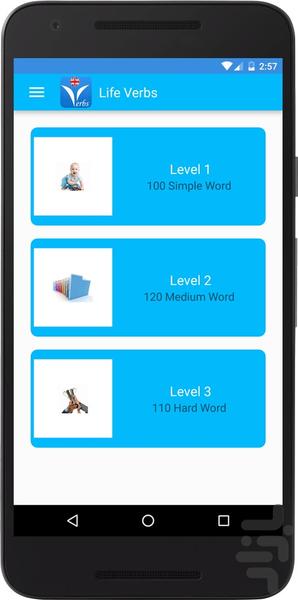 Life English Verbs - عکس برنامه موبایلی اندروید