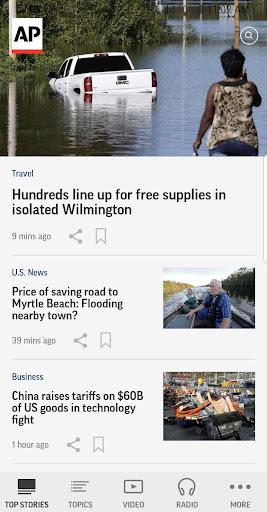 AP News - Image screenshot of android app