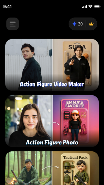 Action Figure Maker : Ai Video - Image screenshot of android app