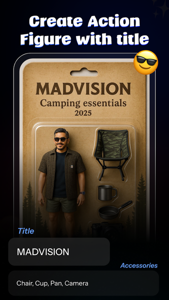 Action Figure Maker : Ai Video - Image screenshot of android app