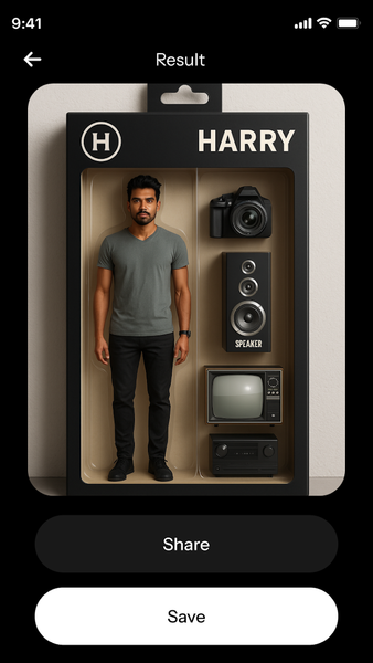 Action Figure Maker : Ai Video - Image screenshot of android app