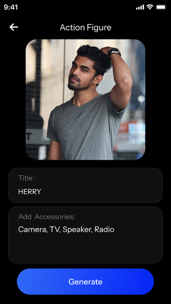 Action Figure Maker : Ai Video - Image screenshot of android app