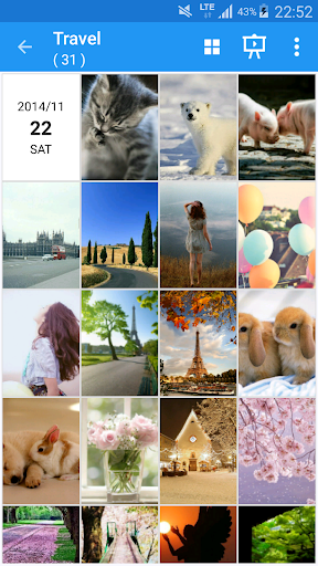 ۳Q Album-photo video organizer - عکس برنامه موبایلی اندروید