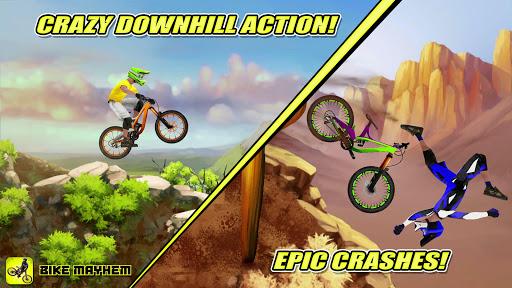 Bike Mayhem Free - Gameplay image of android game