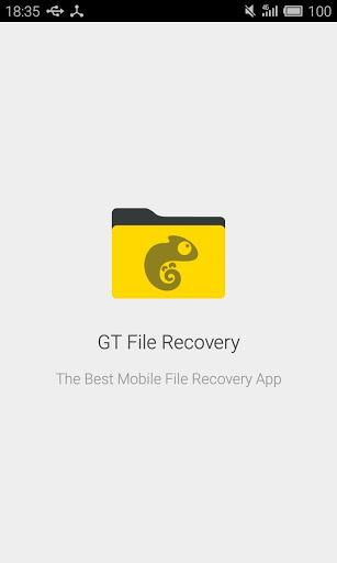 GT File Recovery - Image screenshot of android app