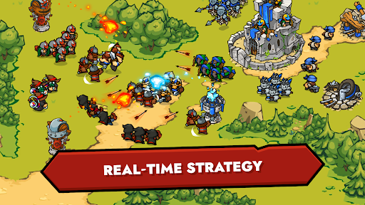 Castlelands: RTS strategy game - Gameplay image of android game