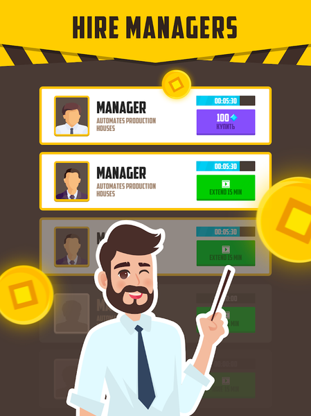 City Merge - idle building bus - عکس بازی موبایلی اندروید