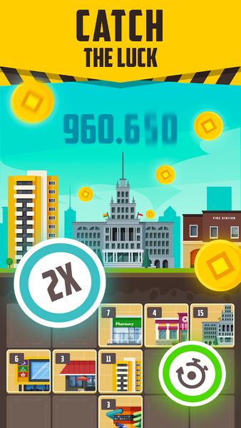 City Merge - idle building bus - عکس بازی موبایلی اندروید