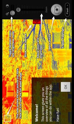 Thermal Vision Camera Effect - Image screenshot of android app