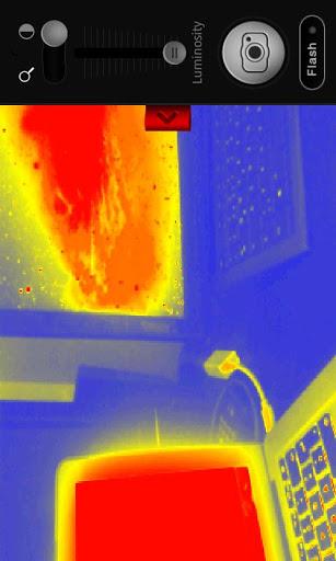 Thermal Vision Camera Effect - Image screenshot of android app