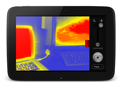 Thermal Vision Camera Effect - Image screenshot of android app