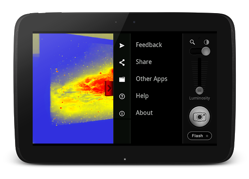 Thermal Vision Camera Effect - Image screenshot of android app