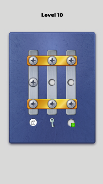 Crazy Nuts - bolts and plates - Gameplay image of android game
