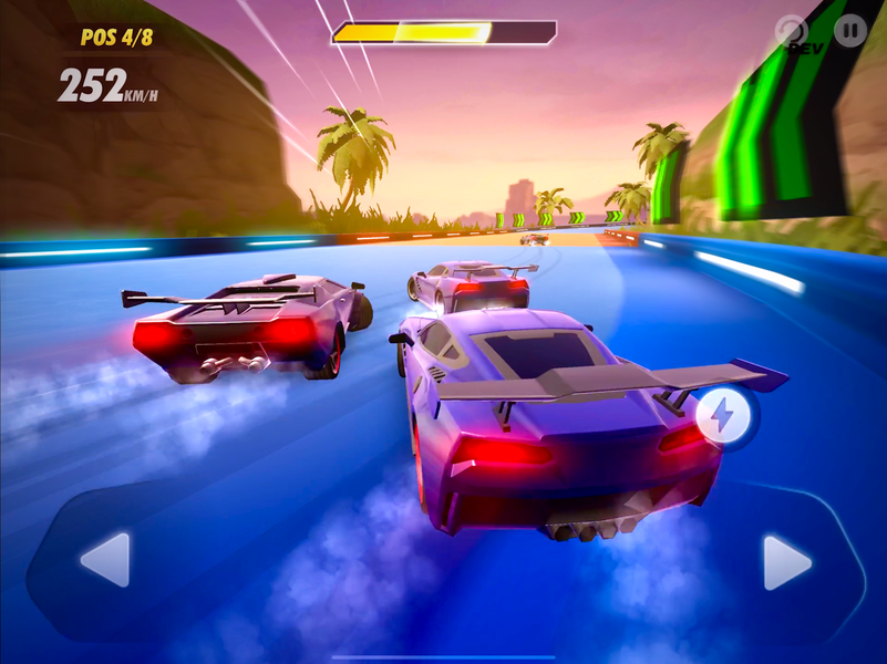 Nitro Wheels 3D Drifting Game - Gameplay image of android game