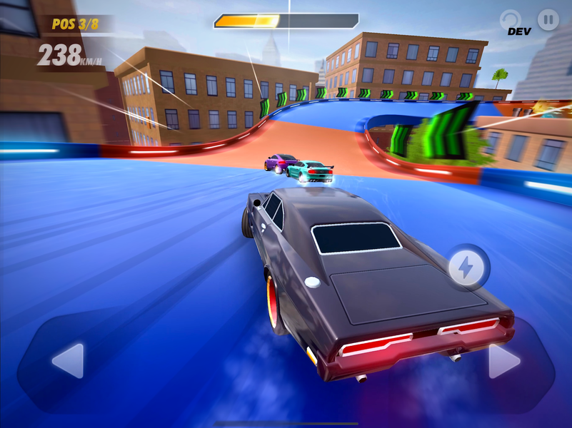 Nitro Wheels 3D Drifting Game - Gameplay image of android game